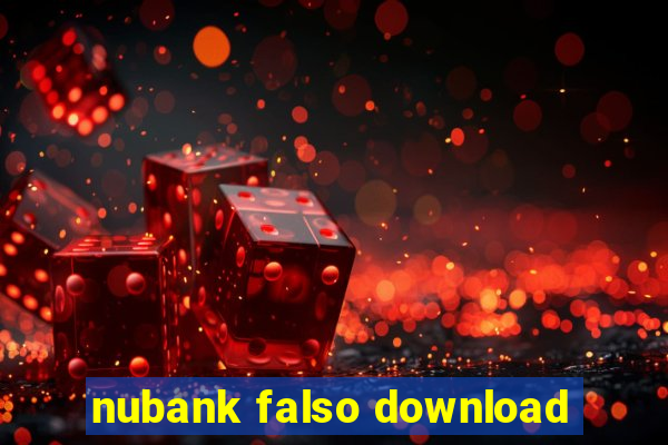 nubank falso download