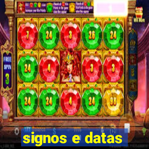 signos e datas