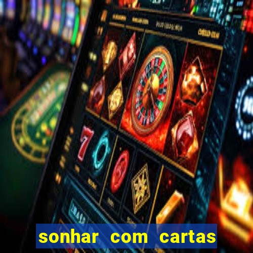 sonhar com cartas de baralho no chao