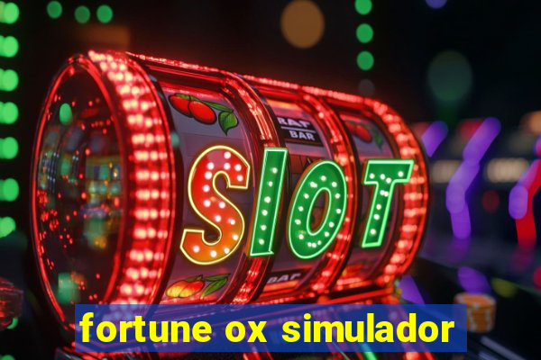 fortune ox simulador