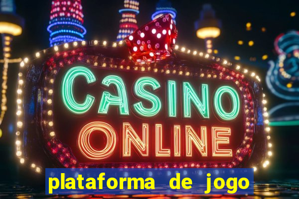 plataforma de jogo nova pagando