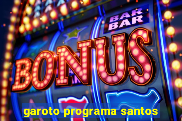 garoto programa santos