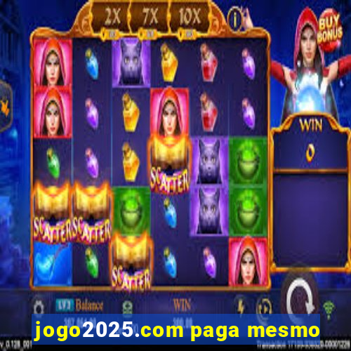 jogo2025.com paga mesmo