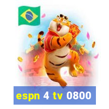 espn 4 tv 0800