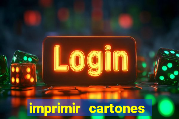 imprimir cartones de bingo