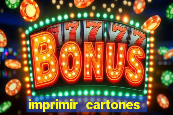 imprimir cartones de bingo