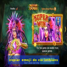 copiar emoji do corinthians