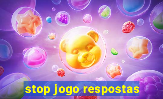 stop jogo respostas