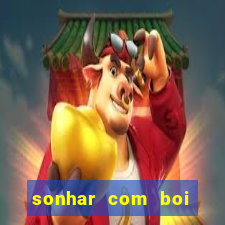 sonhar com boi jogo do bicho