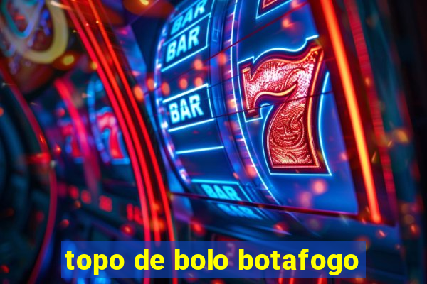 topo de bolo botafogo