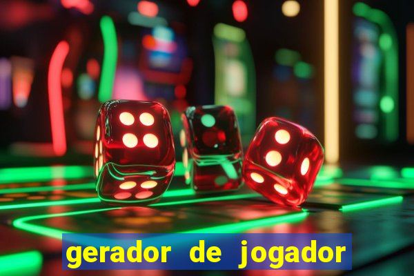 gerador de jogador de futebol