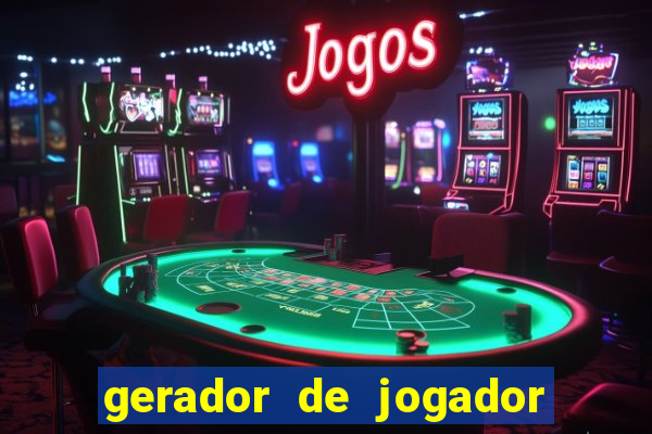 gerador de jogador de futebol