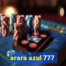 arara azul 777