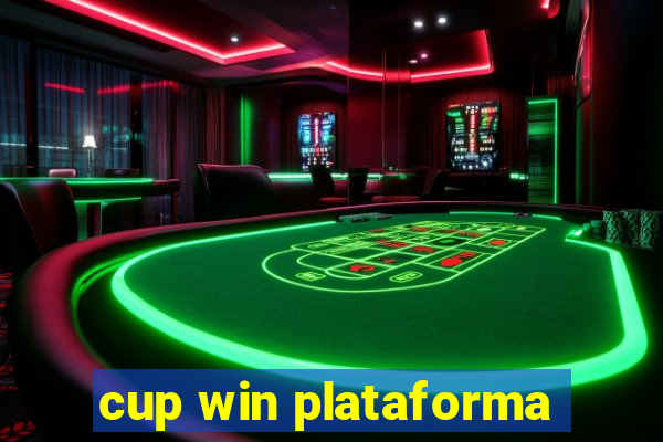 cup win plataforma