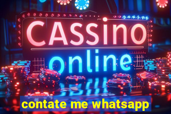 contate me whatsapp