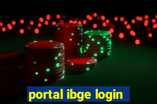 portal ibge login