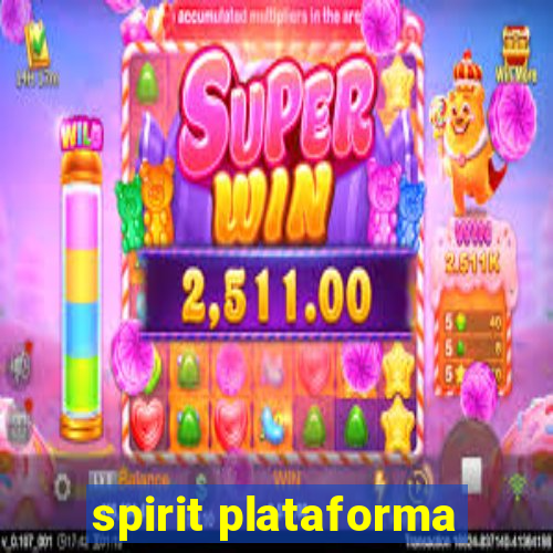 spirit plataforma