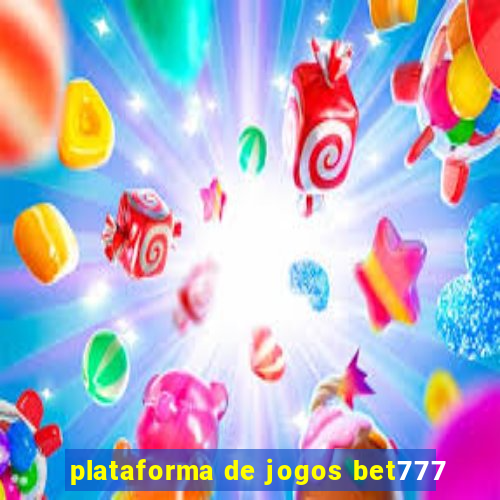 plataforma de jogos bet777