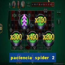 paciencia spider 2 naipes jogar