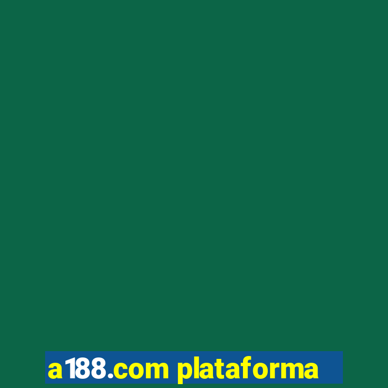 a188.com plataforma