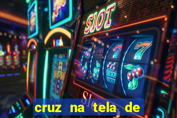 cruz na tela de cruz das