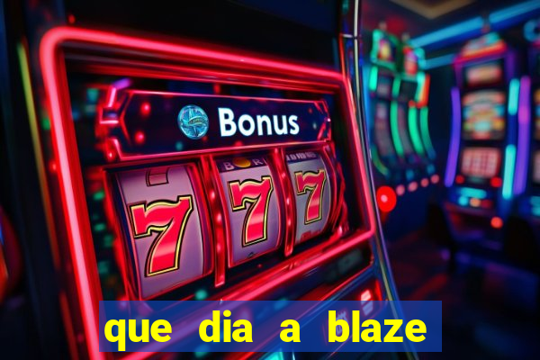 que dia a blaze paga o cashback