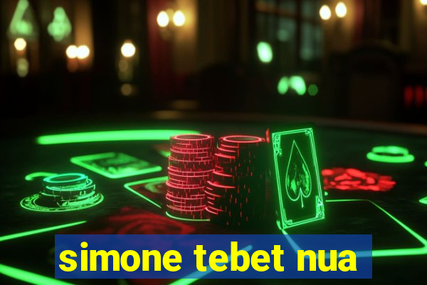 simone tebet nua