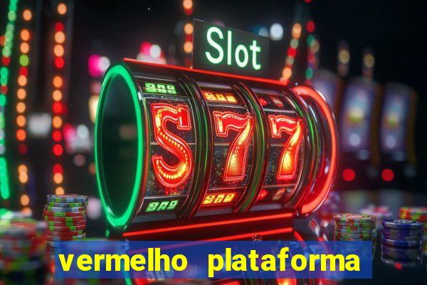 vermelho plataforma de jogos