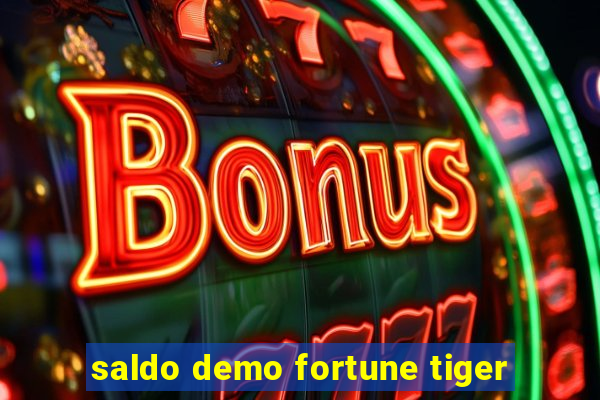 saldo demo fortune tiger