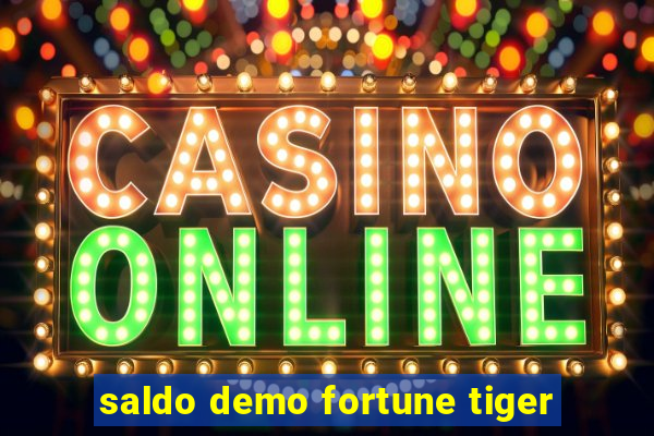 saldo demo fortune tiger