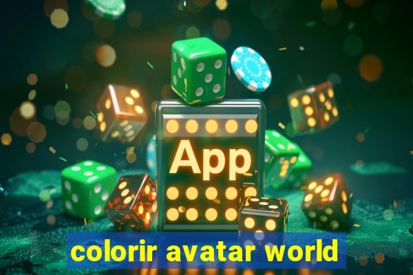 colorir avatar world