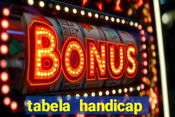 tabela handicap asiatico escanteios