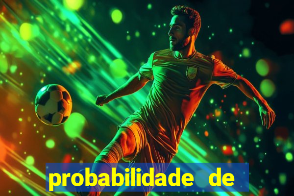 probabilidade de jogos de futebol de hoje