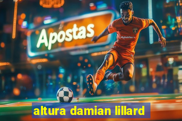 altura damian lillard