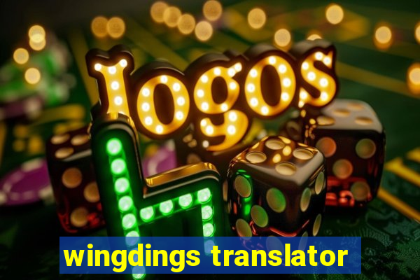 wingdings translator