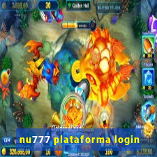 nu777 plataforma login