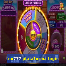 nu777 plataforma login