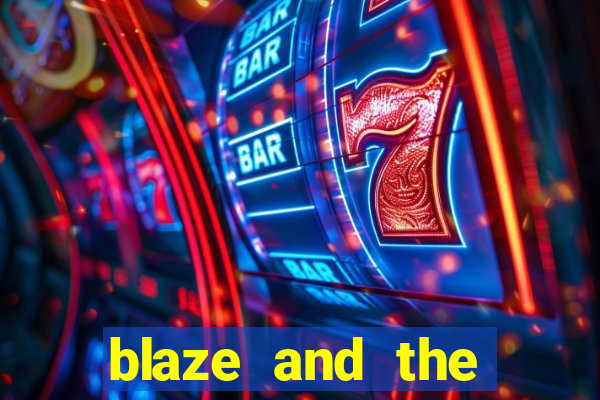 blaze and the monster machines logo font