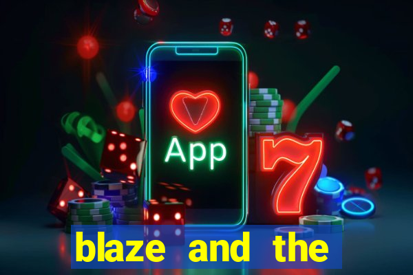 blaze and the monster machines logo font