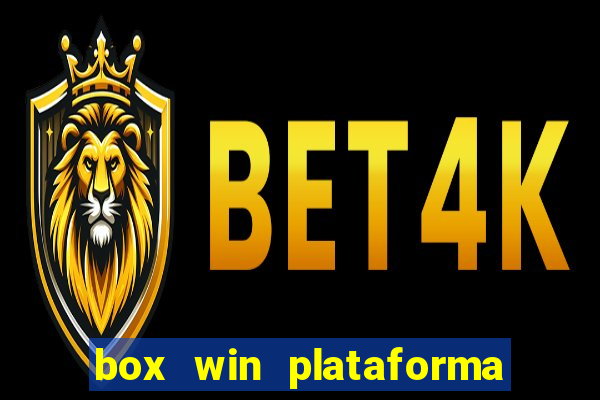 box win plataforma de jogos