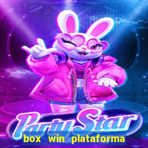 box win plataforma de jogos