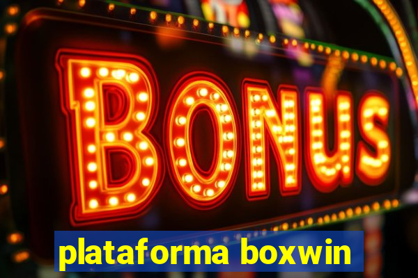 plataforma boxwin