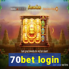 70bet login