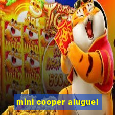 mini cooper aluguel