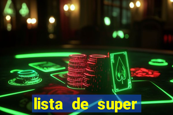 lista de super herois de a a z