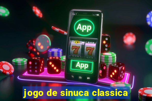 jogo de sinuca classica