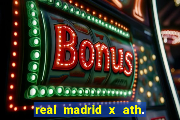 real madrid x ath. bilbao palpite