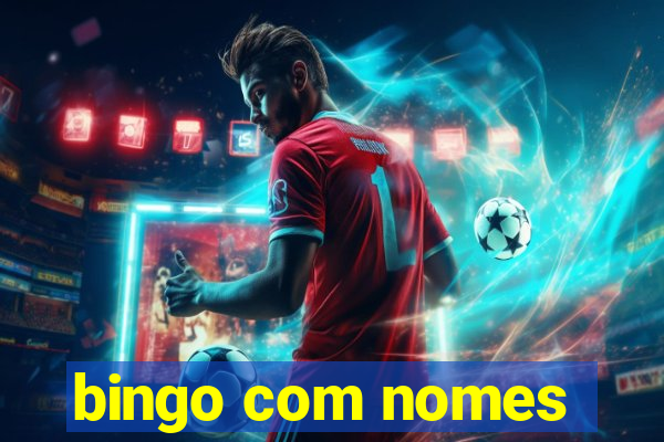 bingo com nomes