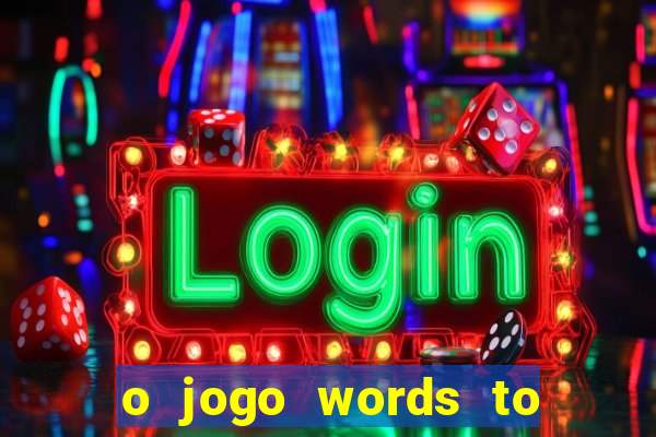 o jogo words to win paga mesmo