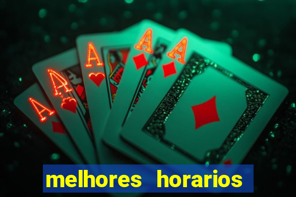 melhores horarios para jogar fortune ox